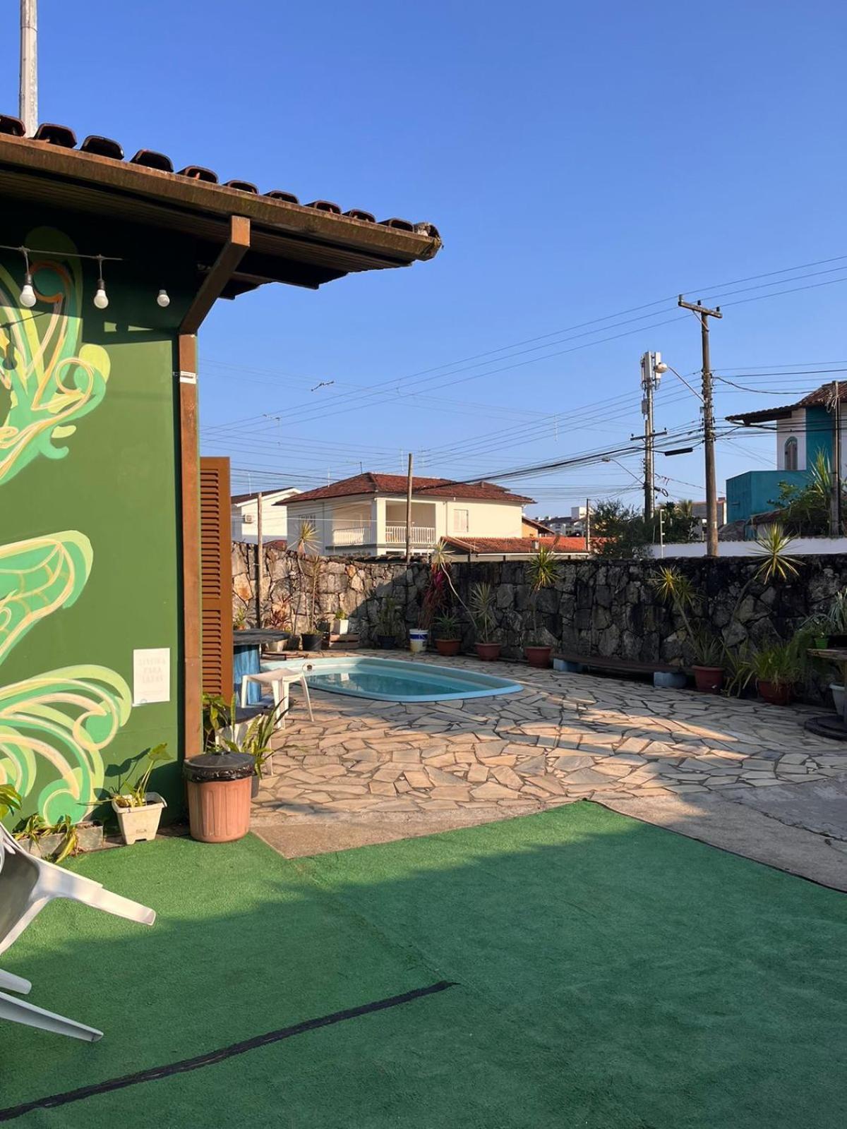 Kambô Surf House Hostel Ubatuba Ngoại thất bức ảnh