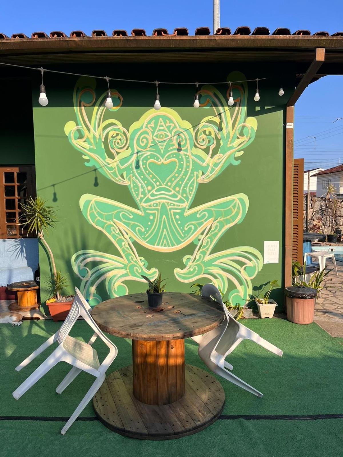 Kambô Surf House Hostel Ubatuba Ngoại thất bức ảnh